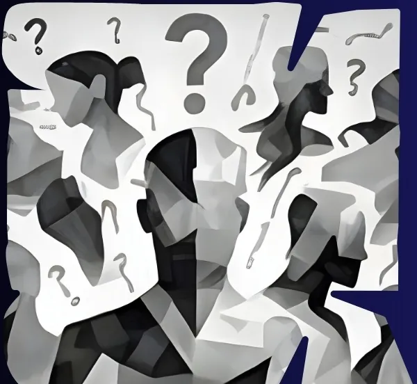 Uncertain assessment silhouettes
